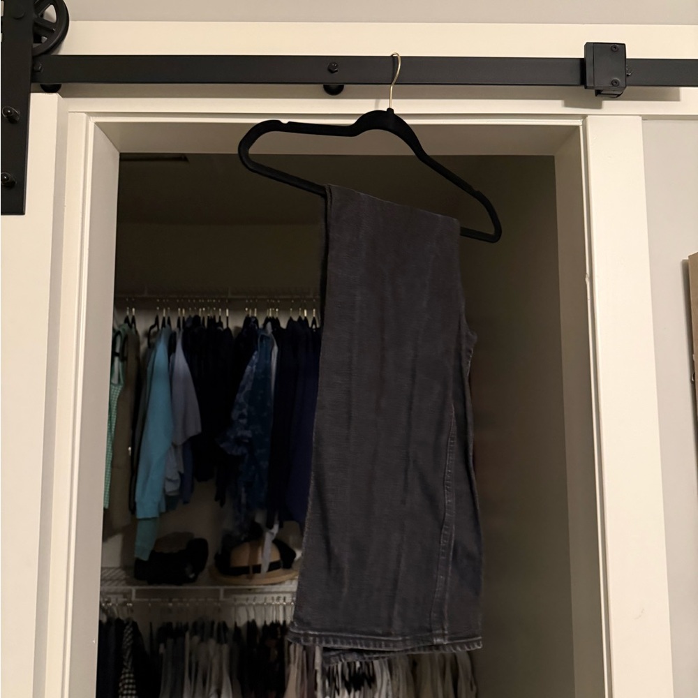 Abercrombie & Fitch Gray Flare Jeans